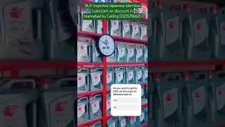 Best Japanese car Engine Oil | idemitsu synthetic lubricant | Best motor oil for Toyota Suzuki Honda