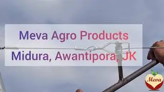 High Tensile Wire Tightening in High Density Orchard | Meva Nursery