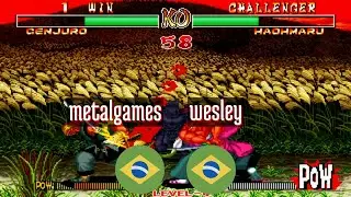 Samurai Shodown II (FT5) - metalgames (BR) vs wesley (BR) - 2021-07-08