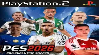 PES 2026 PS2 ISO ATUALIZADO JANEIRO EFOOTBALL DOWNLOAD 