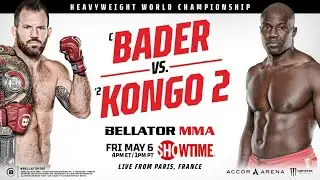 Райан Бейдер против Чейка Конго 2 БОЙ В UFC 3/ BELLATOR 280