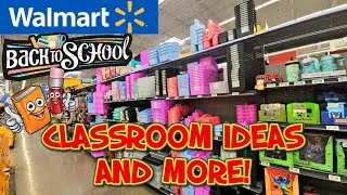 WALMART BACK TO SCHOOL IDEAS & CLASSROOM FINDS 2025