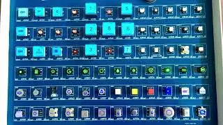 Illuminate led tact switch with different color, size.