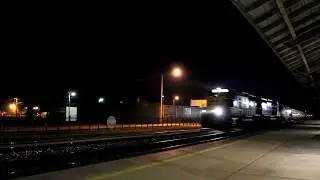 (RARE) CSX YN2 GP38-2 leads Amtrak P090 Deadhead