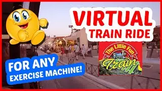 Virtual Train Ride | The Little Fun Train | Platanias - Chania - Crete