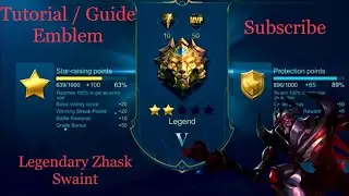 Zhask montage + gameplay | Best score | Guide tutorial | Legendary title | Road to Mythical |