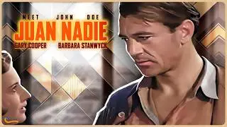 Gary Cooper enseñando buenos valores en JUAN NADIE | Película Completa en Español
