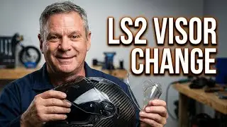 LS2 Explorer Carbon Visor Change: 2-Minute Easy Swap Tutorial