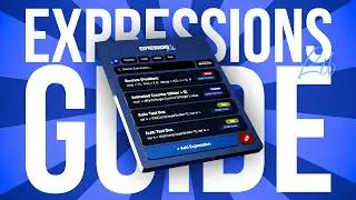 AFTER EFFECTS EXPRESSIONS IN 1 CLICK! | EXPRESSIONSLIB PLUGIN GUIDE