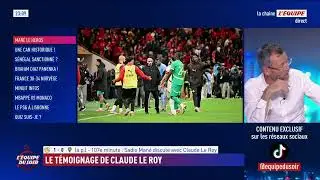 Claude Leroy explique son &eacute;change avec  Man&eacute; lors de la finale de la #CAN2025 . #Maroc #S&eacute;n&eacute;gal 