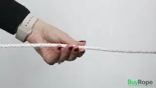 6mm White Nylon Rope Demo | BuyRope