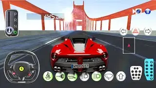 3D Driving Class &ndash; FERRARI LaFerrari Unlocked - NEW CITY found! - Android Gameplay #14