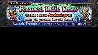 FFRK - 2021-June - 100 M & AASB Select Draw - Conclusion of the fest (for me)