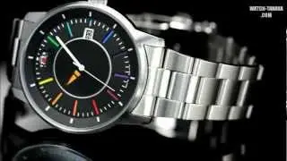 ORIENT STYLISH AND SMART DISK RAINBOW COLOR WV0761ER
