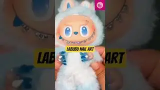 Labubu Nail Art Design 💅 | Viral Cute Nail Idea 2025 | Trendy Cartoon Nails for Girls 💖