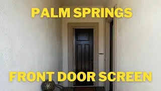 How We Made This Palm Springs Home Bug-Free | Retractable Screen