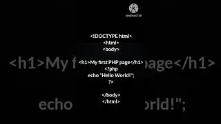 Inside a PHP file.