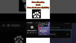 Paws Live allocation check 🔥Paws airdrop claim rewards ✨Paws check your Reward#pawsnewtask