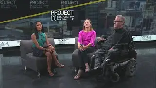 This weekend at Project 1: 'Voices' project, accessible tour