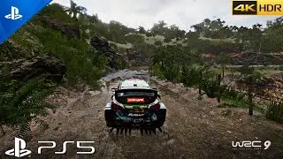 (PS5) WRC 9 looks STUNNING ON PS5 | Ultra High Graphics GAMEPLAY [4K HDR 60fps]
