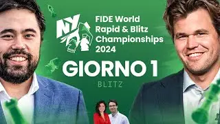 Campionato del Mondo Blitz FIDE 2024 con CARLSEN, NAKAMURA, MORONI e LODICI | Giorno 1 - Svizzero