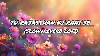 Tu rajasthan ki Rani se (slow l+reverb Lofi)