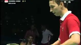 [2011 Sudirman Cup MD] Carsten Mogensen/Mathias Boe vs Alvent Yulianto Chandra/Mohammad Ahsan [6]