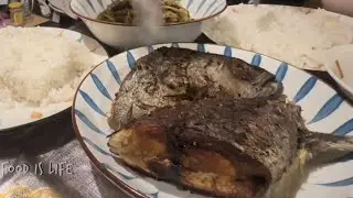 ADOBONG KANGKONG AT PRITONG TUNA | ULAM IDEAS | HOMECOOKING
