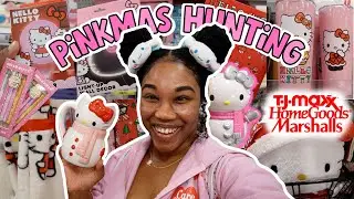 💖PINKMAS Hello Kitty HUNTING🎀 snowman mug, santa hat pillow and more!