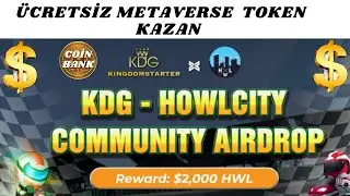 &Uuml;CRETSİZ METAVERSE TOKEN KAZAN 3000 DOLARDAN PAYINI AL METAVERSE KAZANDIRIR