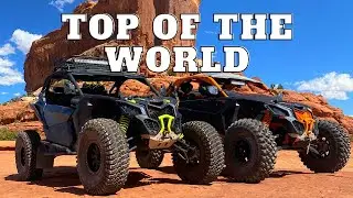 Moab - Top of the World, Sevenmile Rim, and Poison Spider in UTV/SXS | Can Am X3 XMR and XRC