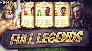 Fifa 15 Expensive Full Legend Squad Builder FT Okocha & Matthaus