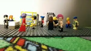 LEGO cartoon Лего  мультфильм / Пограбування банку