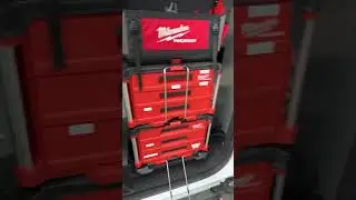Milwaukee Packout Setup in a Ford Transit Connect XL!