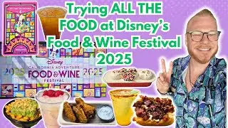Disney's Food & Wine Festival GUIDE at California Adventure! Eating the Food at the Festival Booths