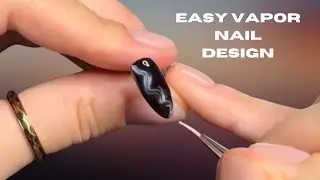 EASY Vapor Nail Design (BEGINNER FRIENDLY)