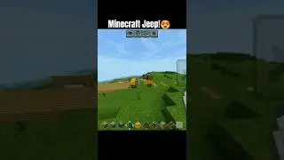 The Best Minecraft JEEP EVER!! 😍🤯 #minecraft #shorts