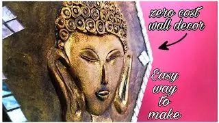 How do make Buddha face | home decor ideas #diy #crafts