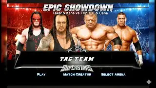 UNDERTAKER & KANE vs TRIPLE H & JDS | The Ultimate Dream Match | WWE 2K24 LIVE