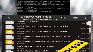 aetherx2(tutorial) how to convert PS2 ISO to chd format Using EXAGEAR EMULATOR for Android.