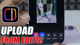 how to upload reels from instagram edit app iphone 17?