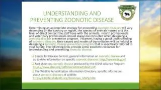 Understanding Zoonotic Disease