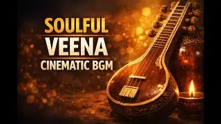 🎵 Soulful Veena Cinematic Background Music | Indian Folk Instrumental | Emotional BGM