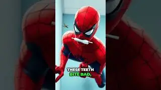 Spider-Man&rsquo;s Dentist Nightmare! 🕷️🪥😂 #marvel #spiderman #avengersforever #avengers