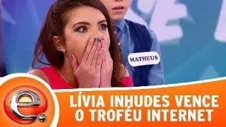 Programa Eliana (23/10/16) - Lívia Inhudes vence o troféu Internet!