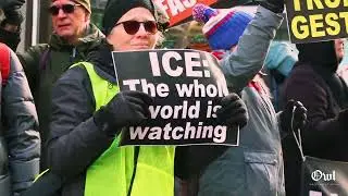 Rise and Resist protests at Trump Tower