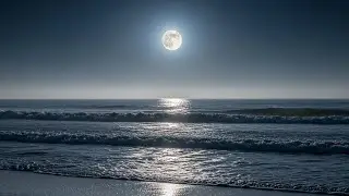 Ocean waves Slowly Sounds for Sleeping | 12 Hours | No Thunder | Dark Screen