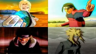 All Hokage Ultimate Jutsus - Naruto Ultimate Ninja 5 [PS2]