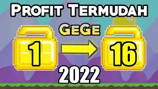 CARA PROFIT TERMUDAH DARI MODAL 1 WL (EASY PROFIT) 2022😱 | GROWTOPIA INDONESIA