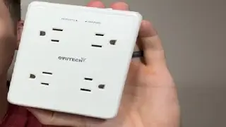 Multi Plug Outlet Extender Surge Protector Adapter, 8 Outlet with 4 USB Ports Review